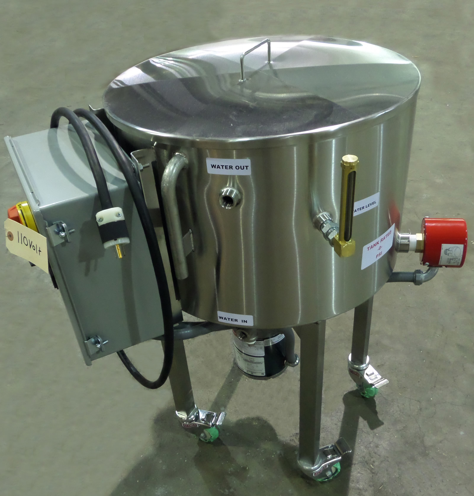 Melting Tanks Tinsley Design & Fabricating, LLC. For The Chocolate