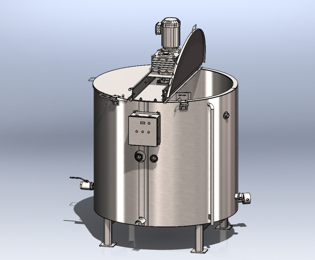 Melting Tanks Tinsley Design & Fabricating, LLC. For The Chocolate