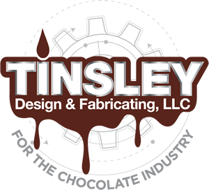 Tinsley Design & Fabricating, LLC. – For The Chocolate Industry Logo